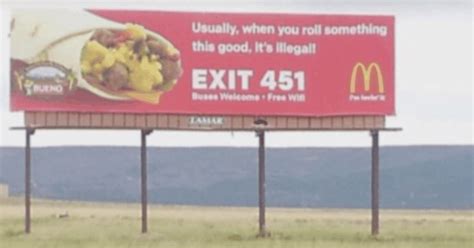 McDonald’s Billboard Makes Stoner Joke, But Corporate Isn’t Laughing