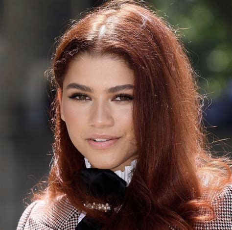 zendaya with red hair | Red hair, Hair, Zendaya