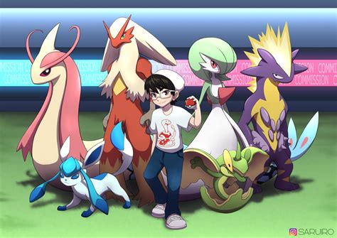 Pokemon Team Art : r/gaming