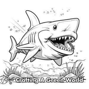 Megalodon Coloring Pages - Free & Printable!