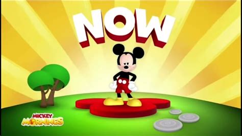 Mickey Mouse Clubhouse Now Bumper (Mickey Mornings) - Disney Junior - YouTube