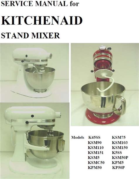 Kitchenaid Stand Mixer Diagram