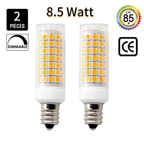 E12 LED Dimmable Candelabra Base E12 Bulbs AllNew90PCS 360 Degree Beam ...