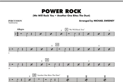 Power Rock - Percussion by Michael Sweeney Sheet Music for Orchestra at Sheet Music Direct