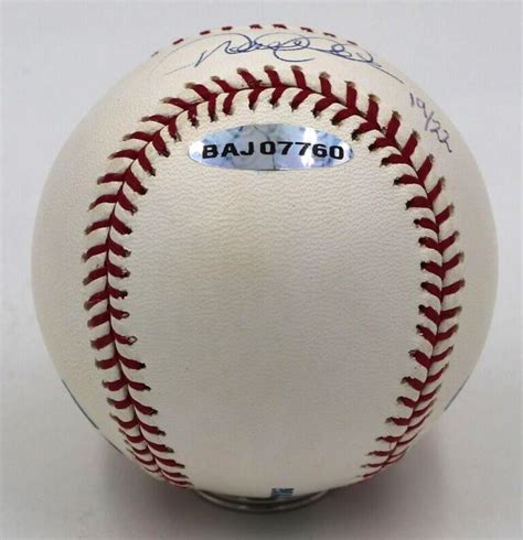 Derek Jeter Signed 2000 World Series MVP OML Baseball Limited Edition ...