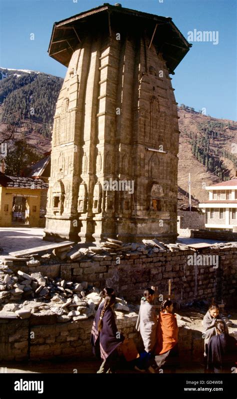 Temples bharmour hi-res stock photography and images - Alamy