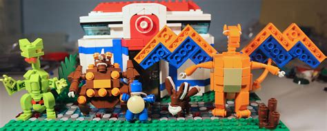 Some Minifig-Scale Pokemon I made a while ago : lego