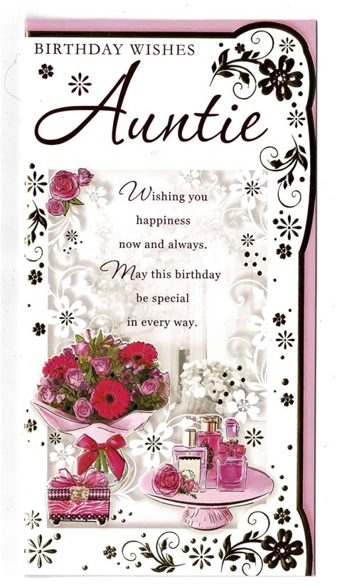 Auntie Birthday Card Uk | Card Birthday