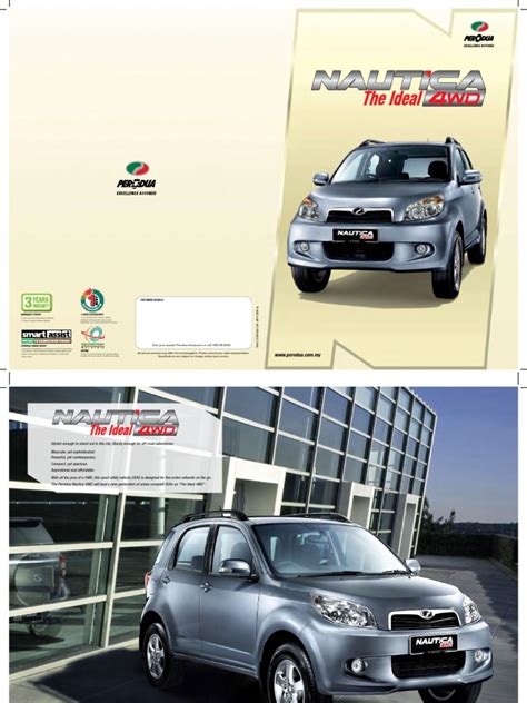 Perodua Nautica Brochure | Anti Lock Braking System | Suspension (Vehicle)