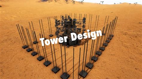 Ark Official PvP Turret Tower Design - YouTube