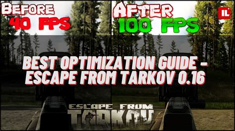 BEST Optimization Guide – Escape From Tarkov 0.16 - Item Level Gaming