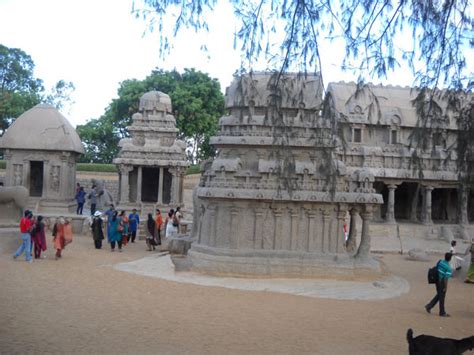 Five rathas in Mahabalipuram | Veethi