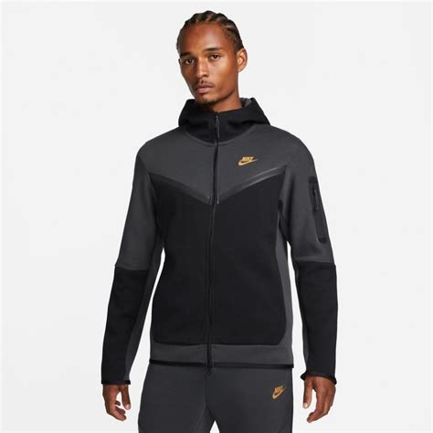 Nike Sportwear Tech Fleece Men's Full Zip Hoodie Black DV0537-070