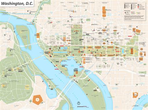 Map Of Washington Dc With Hotels - London Top Attractions Map