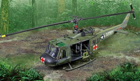 Vietnam Huey UH-1 Medevac--RETIRED--LAST ONE !! - TCS01006 - Metal Toy ...