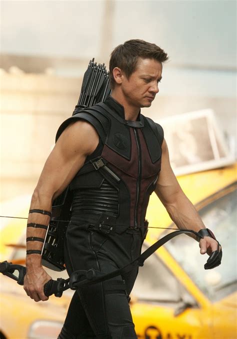 Jeremy Renner Picture 63 - On The Film Set of The Avengers