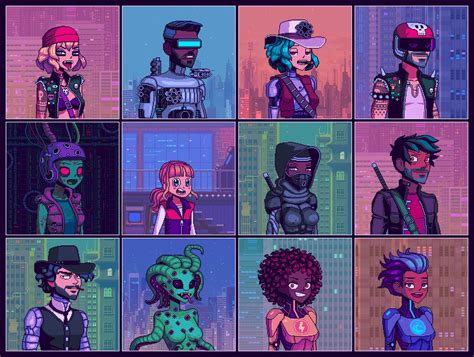 Animetas NFT Collectibles are Unique and Futuristic Generative Pixel Art