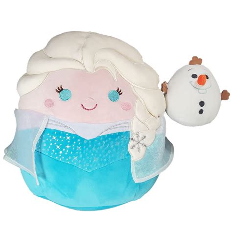 Original Squishmallows KellyToy (2022) Disney Frozen Elsa and Olaf - town-green.com