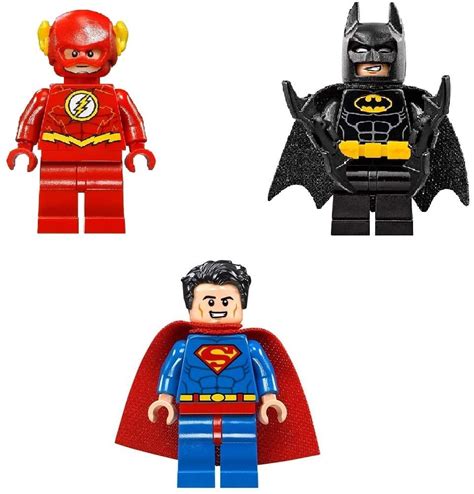 LEGO Superheroes Justice League Lot 2: Superman Flash and Batman ...