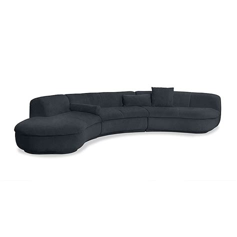 Modern Curved Modular Baxter Sofa - Large in 2023 | Baxter sofa, Large ...