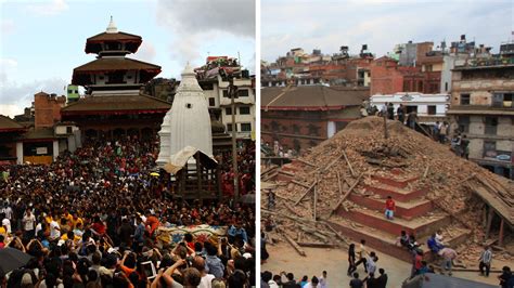 LOOK: Historic Nepal Sites Before And After The Quake | WBUR News