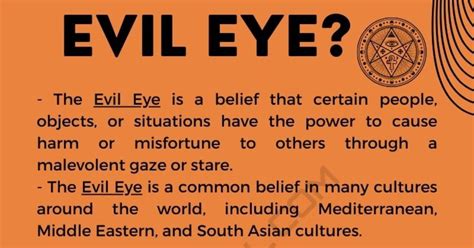 Evil Eye Meaning | What Does the Term "Evil Eye" Mean? • 7ESL