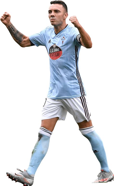 Iago Aspas Celta Vigo football render - FootyRenders