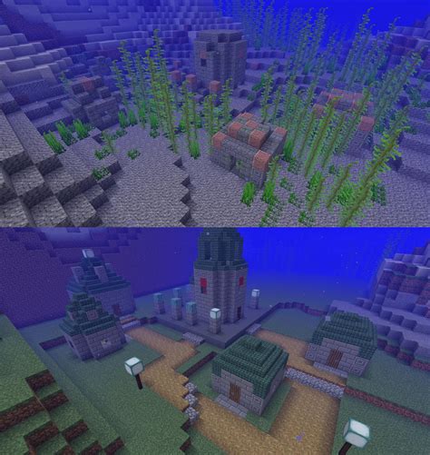 (Update Aquatic) Ruins restoration : r/Minecraft