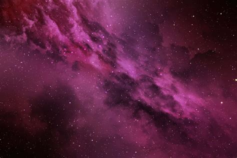 Space Stars Wallpaper Pink