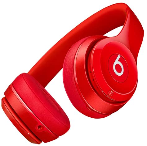 Beats By Dre Solo2 Red Wireless Headphones - MHNJ2AM/A