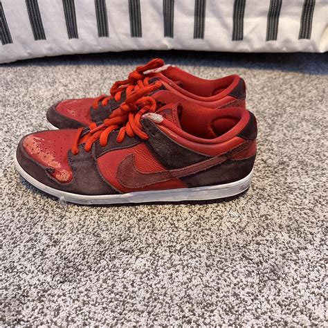 Nike SB Cherry Dunks (No extra shoe... - Depop