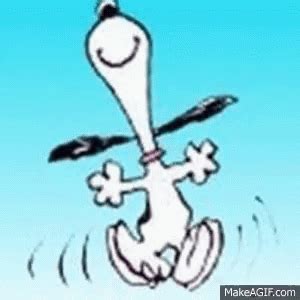 Snoopy Happy Dance GIF - Snoopy Happy Dance Excited - Discover & Share GIFs