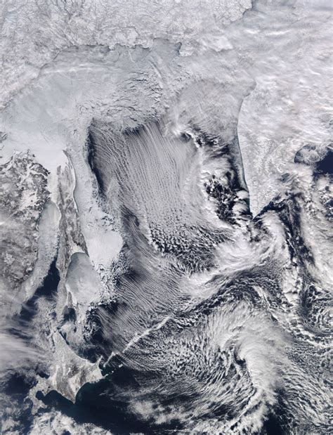 sea-ice-cloud-streets-sea of-Okhotsk | EarthSky