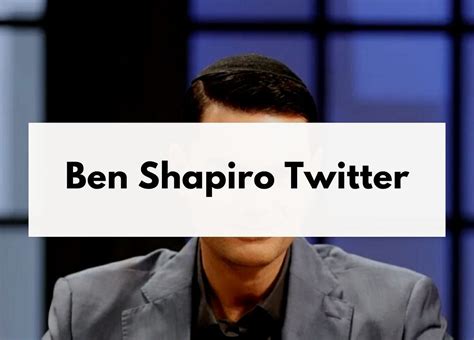 Ben Shapiro Twitter (@benshapiro) — Official Twitter Account | by Twitter | Medium