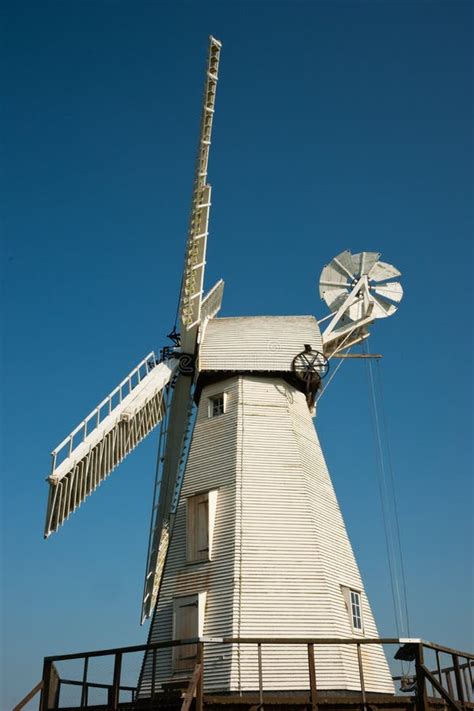 Woodchurch windmill stock photo. Image of vertical, britain - 11282276