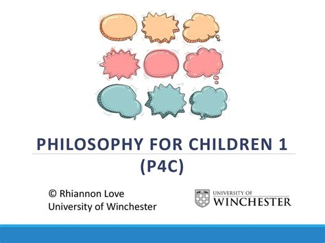 Philosophy for Children 1 (P4C) - ppt download