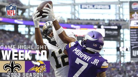 New Orleans Saints vs. Minnesota Vikings | 2023 Week 10 Game Highlights - Win Big Sports