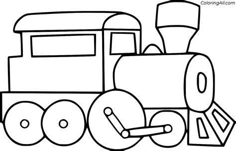 Train Coloring Pages (60 Free Printables) - ColoringAll