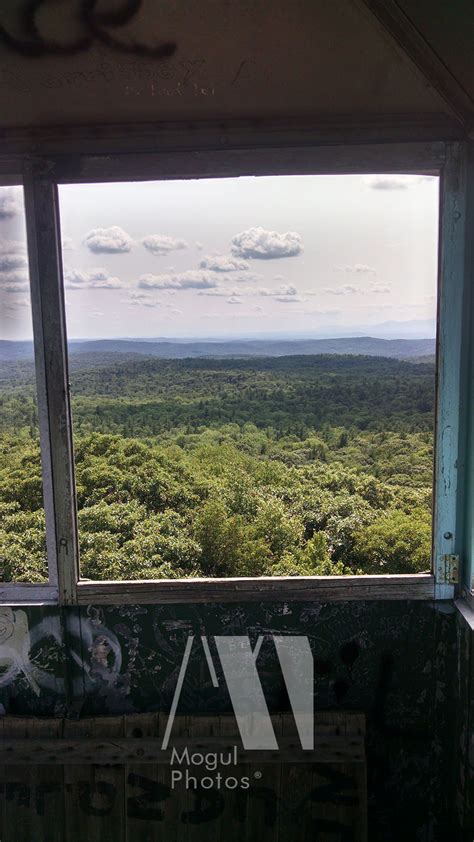 Big view from inside a fire tower - Mogul Photos