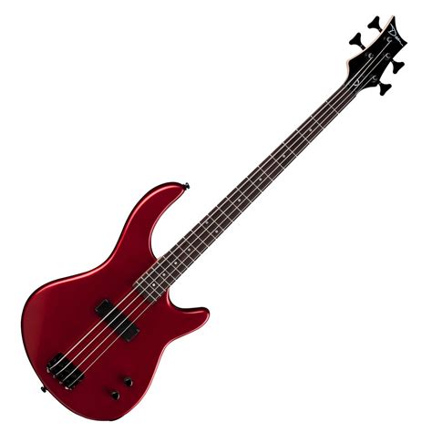 DISC Dean Edge 09 Bass Guitar, Metallic Red at Gear4music