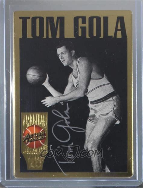 1994-95 Action Packed Basketball Hall of Fame - [Base] - Autographs #31 ...