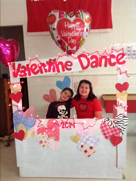 2014 Valentine Dance photo booth for Elementary School | Valentine ...