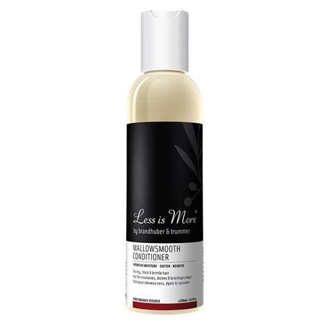 Less is More Organic Haircare | Mallowsmooth Conditioner | Shampooing bio, Hydrater les cheveux ...