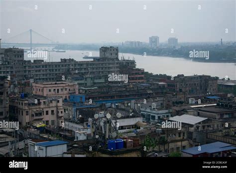 skyline view of kolkata city Stock Photo - Alamy