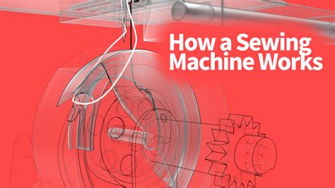 How a Sewing Machine Works - Animagraffs