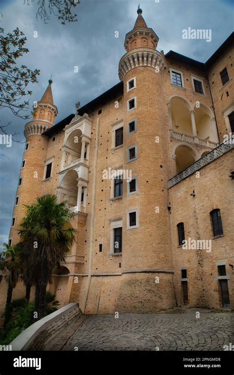 Urbino Ducal Palace Stock Photo - Alamy