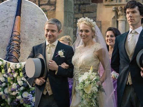 Amanda Abbington Sherlock Wedding