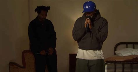 Watch Kendrick Lamar Perform ‘Father Time' With Sampha on 'SNL' - Our Culture