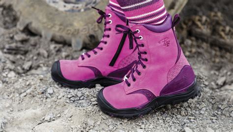 Pink Steel Toe Boots Outlet | bellvalefarms.com