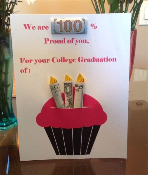 Graduation Money Card | Money cards, Graduation money, Graduation